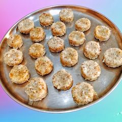 A picture of Coconut Malai Peda.