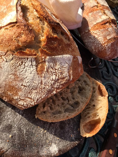 Una foto de Pan con masa madre 🥖🍞