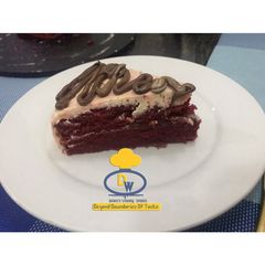 A picture of Red velvet cake.
