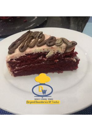A picture of Red velvet cake.