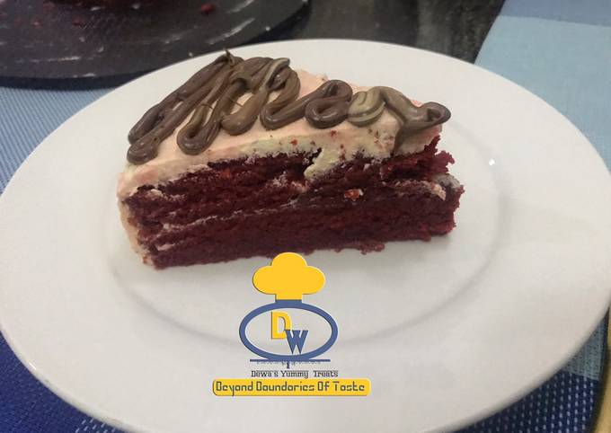 Step-by-Step Guide to Make Quick Red velvet cake