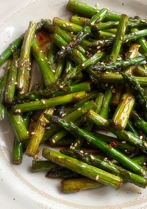 A picture of ‘Kimpira’ Asparagus.