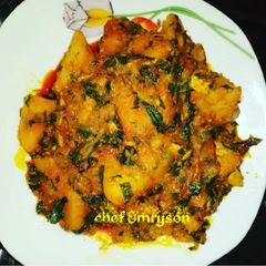 A picture of Yam pottage.