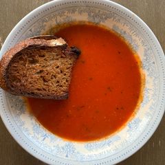 A picture of Tomato Soup (no cream).
