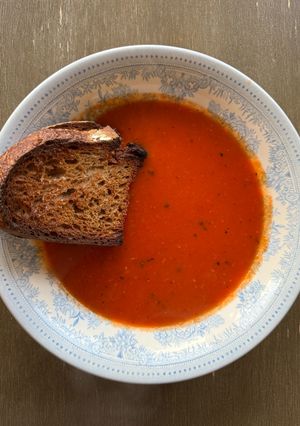 A picture of Tomato Soup (no cream).