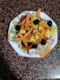 Ensalada de Mango, Pavo y zanahoria