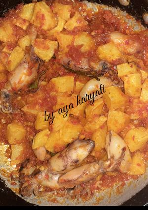 Foto resep Balado ketang cumi