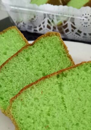 Foto resep Pandan sponge cake