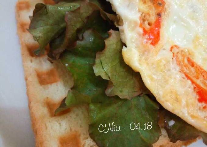 Resep Roti Bakar Dgn Telur Ceplok Pedas Oleh Andrenia Giawati Cookpad