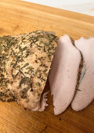 Una foto de Fiambre de Pechuga de Pavo a la Sal con Estragón !!!