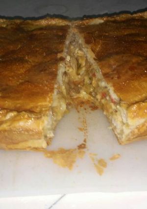 Una foto de Tarta de pollo