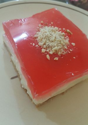 صورة لوصفة كيكة الزبادي 🍰🍹