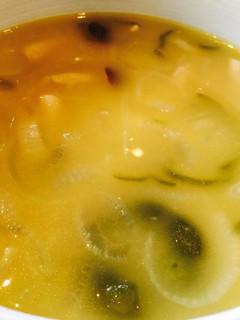 A picture of Mushroom soup.