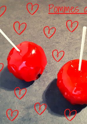 Une photo de Pommes d amour