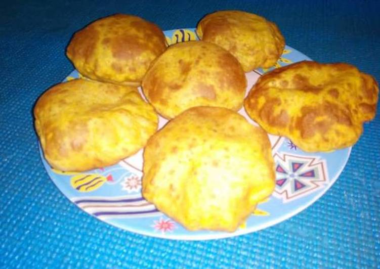 Recipe of Perfect Besan masala puri