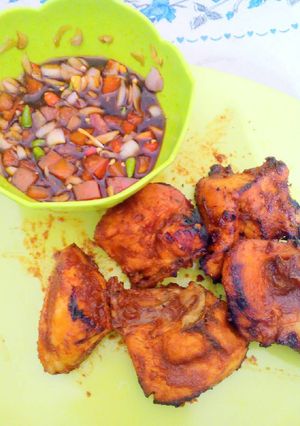 Foto resep Ayam Bakar Kecap Pedas