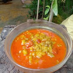 A picture of Sponge gourd (galka) sabji.