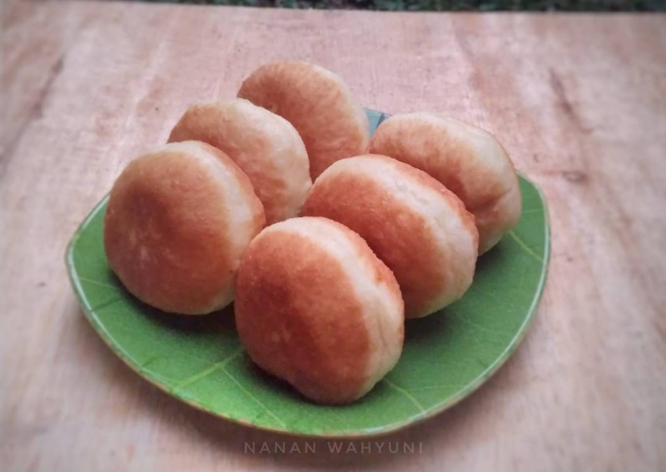 Donat mini empuk tanpa kentang