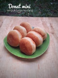Foto resep Donat mini empuk tanpa kentang