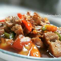รูปของ Asem asem daging sapi