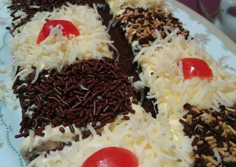 Brownis chocholatos/bolu coklat chocolatos by leea anggraini