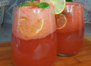 A picture of Watermelon Virgin Mojito.