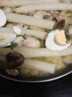 Una foto de Merluza en salsa verde