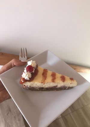 Málnás sajttorta recept fotója