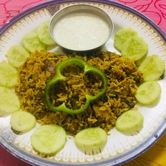 A picture of Tawa pulav/ Pav bhaji pulav.