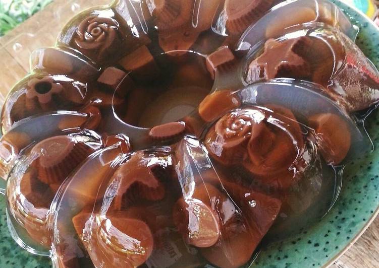 Resep 95. Puding Kaca Anti Gagal