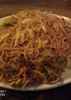 A picture of Veg noodles.