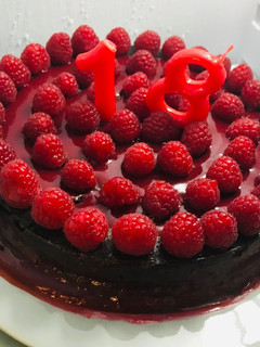 Una foto de Tarta de Cumpleaños