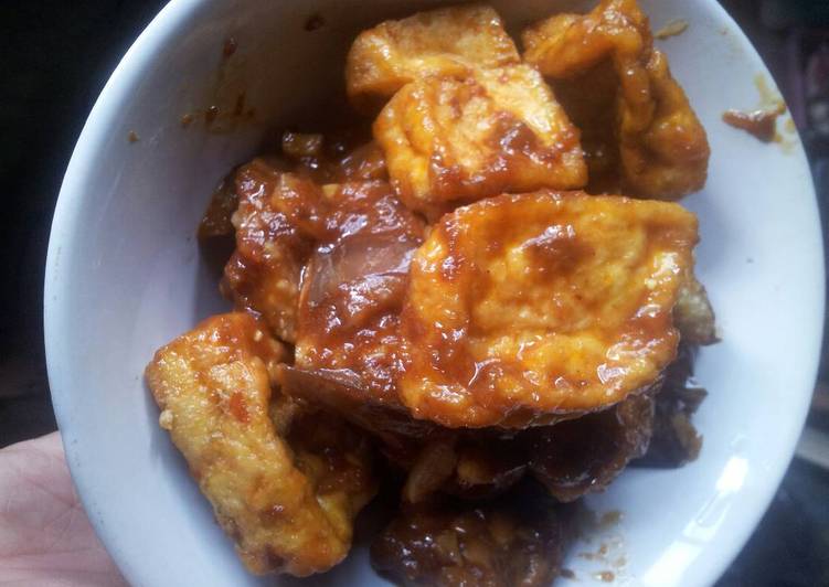 Resep tahu tempe bumbu masak merah manis ala ratna yang Lezat Sekali