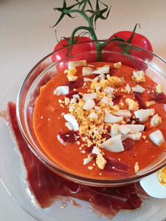 Una foto de Salmorejo cordobes