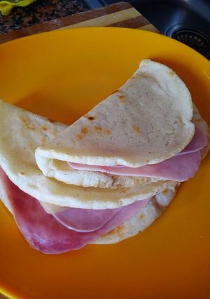 Una foto de Arepas telitas