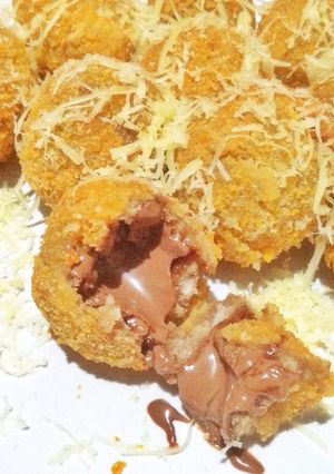 Foto resep Banana Nutella Ball (Bola-Bola Pisang Coklat)
