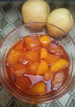A picture of Apple murabba.