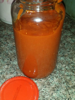 A picture of Pizza 🍕 sauce.