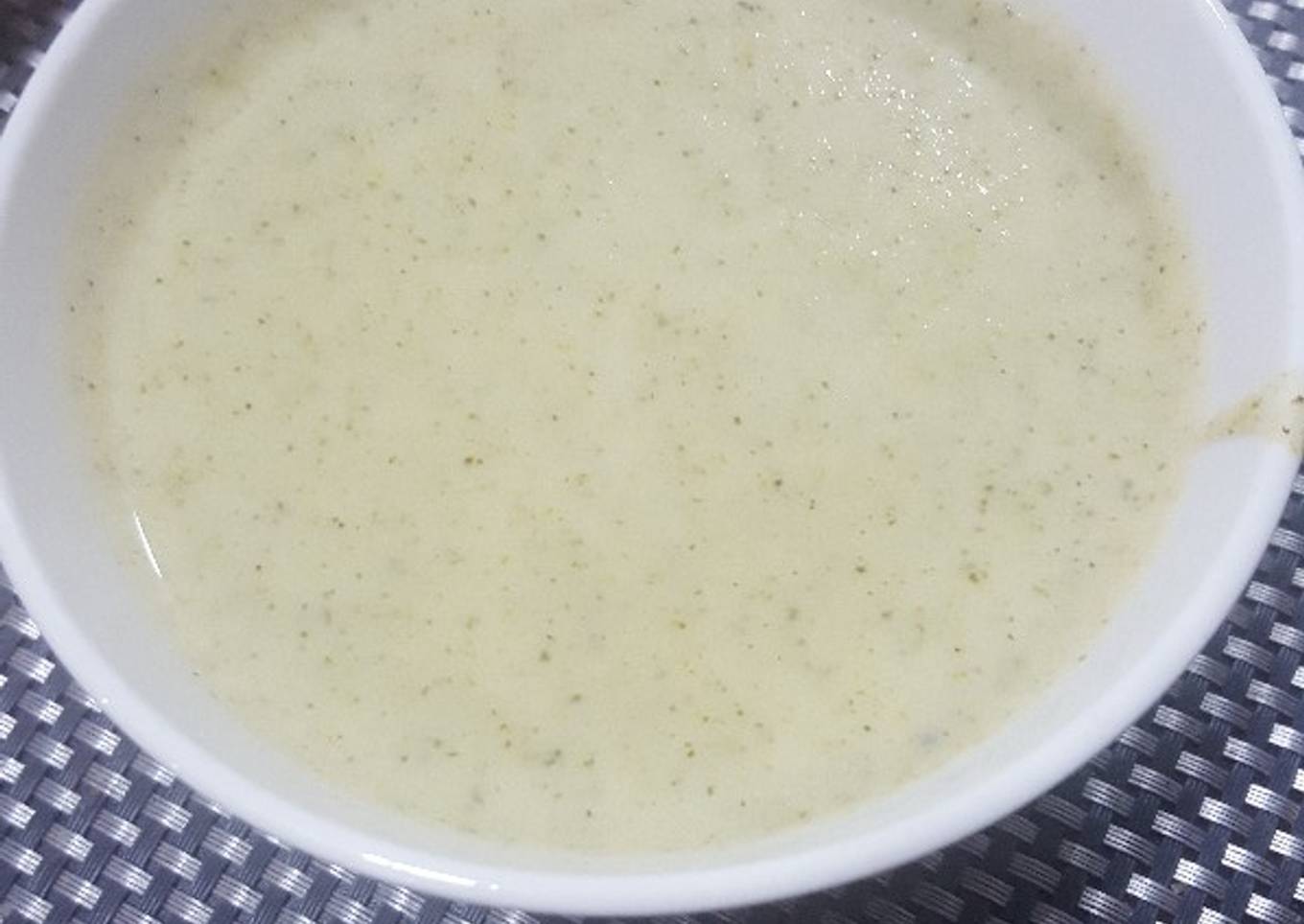 Crema verde con Thermomix
