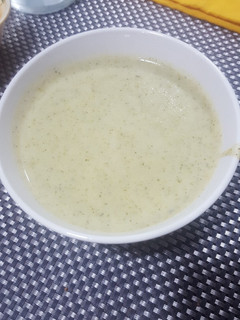 Una foto de Crema verde con Thermomix