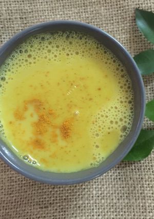 A picture of Turmeric Latte.