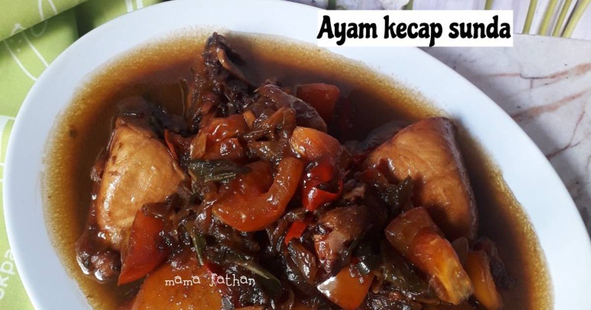 Resep Ayam kecap sunda oleh Mama fathan Cookpad