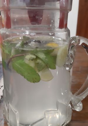 A picture of Detox water in summer.