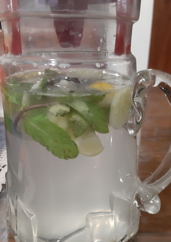 A picture of Detox water in summer.