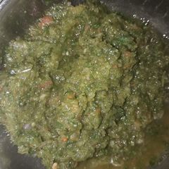 A picture of Coriander chutney.