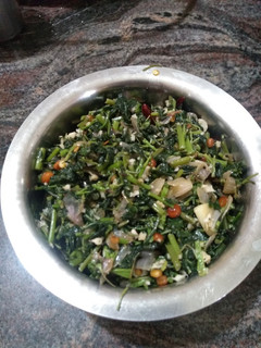 அரைக்கீரை பொரியல் செய்முறை முக்கிய புகைப்படம்