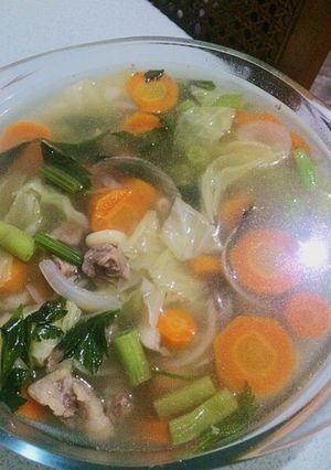 Foto resep Sup Daging Sapi Sayuran