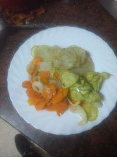 Una foto de Panache de verduras asadas