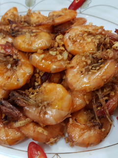 Foto resep Udang Goreng Bawang Putih