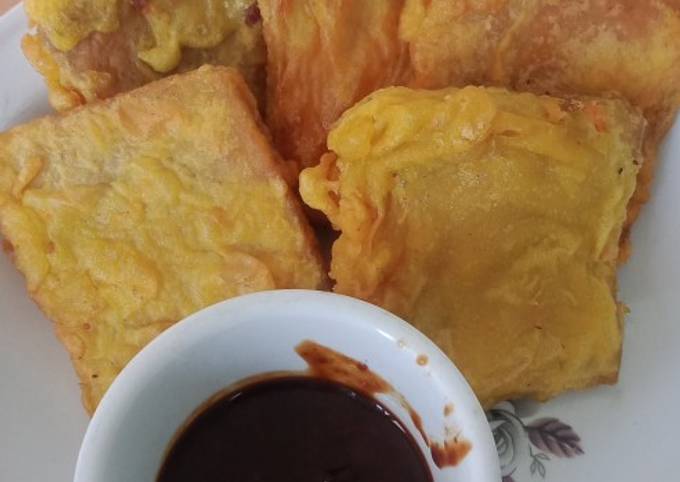 Ampas Tahu /menjes goreng kemul